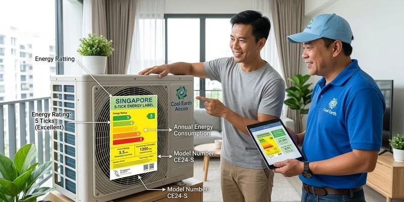 Understanding Aircon Energy Labels for Tampines Homeowners - illustration 1