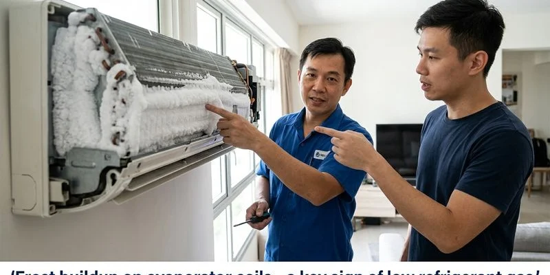 Signs Your Aircon Is Low on Gas in Tampines - illustration 1