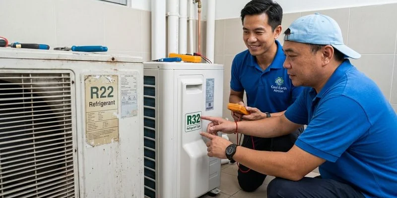 R22 vs R410A Aircon Gas in Tampines: What You Need to Know - illustration 2