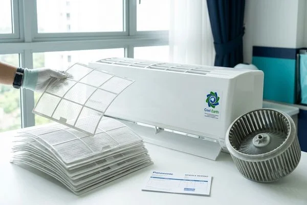 Panasonic aircon servicing image 4