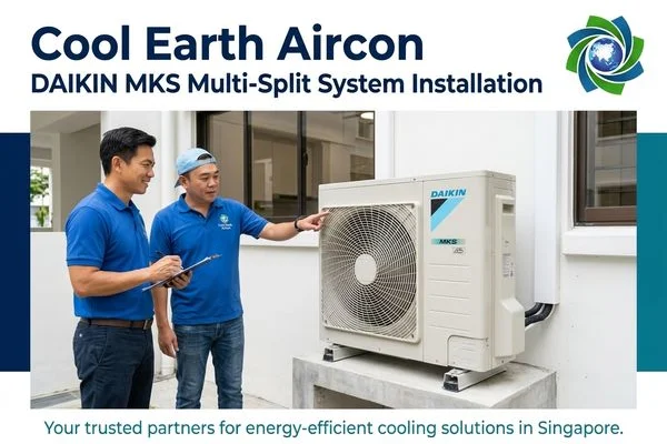 Daikin aircon servicing image 3