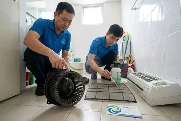 Fujitsu aircon servicing image 3