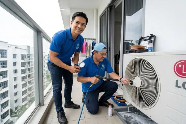 LG aircon servicing image 3