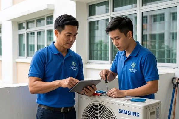 Samsung aircon servicing image 3